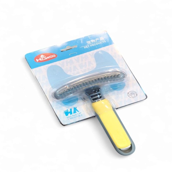 Pet Dog C-at Comb Pet Grooming Brush Rake Tool Remover Hair Shedding Tool
