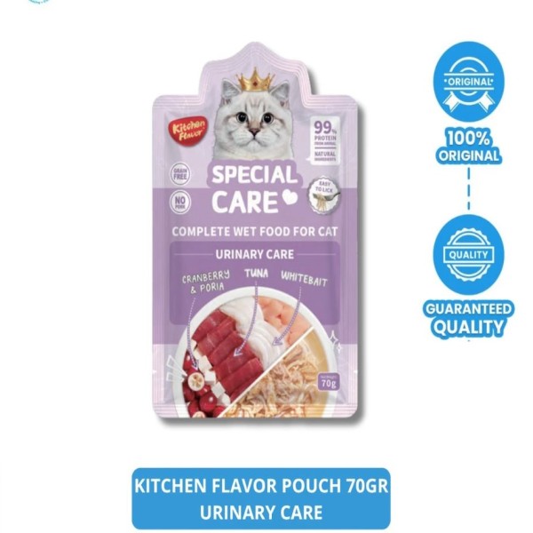 Kitchen Flavor Special Care - Urinary Care Complete Wet Cat Food Pouch For All Life Stages 70g