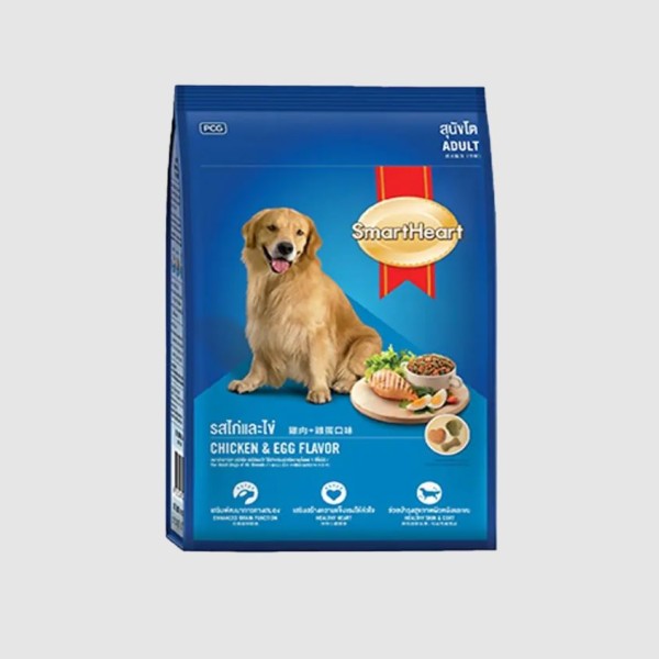 SmartHeart Adult Dog Food Chicken and Egg Flavor 3Kg