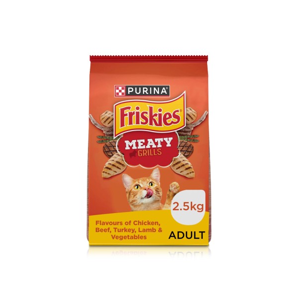 FRISKIES Adult Meaty Grills Dry Cat Food 2.5kg