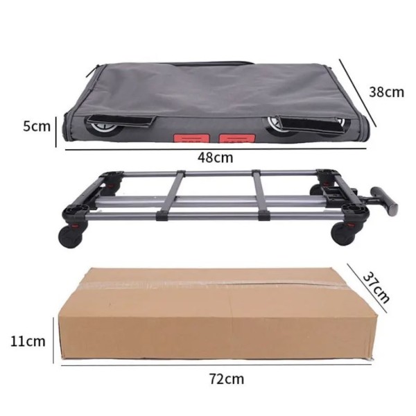 Pet Bus Sightseeing Portable Large Capacity Trolley Bag for Pet Cat & Puppy