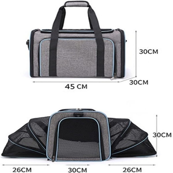 Pet Carriers Bag Portable Breathable Foldable Cat Dog Carrier Bags