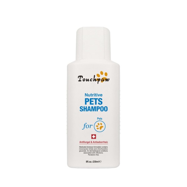 Touchpaw Antifungal & Antiseborrheic Pets Shampoo 230ml