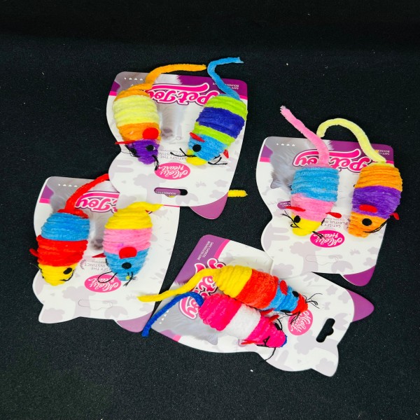 Cat Kitten Mouse Rat Toy 2pcs Set