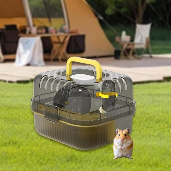 Large Hamster Caring Cage Openable Top Acrylic Made - 1pcs