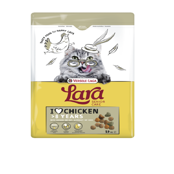 Versele-Laga Lara Senior Dry Cat Food Senior Care with Chicken 1.9kg